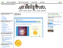 Tablet Screenshot of dailyscoff.com